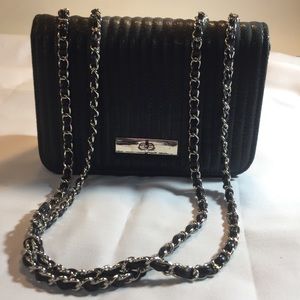 Sondra Roberts Squares Black Box Bag ‘’